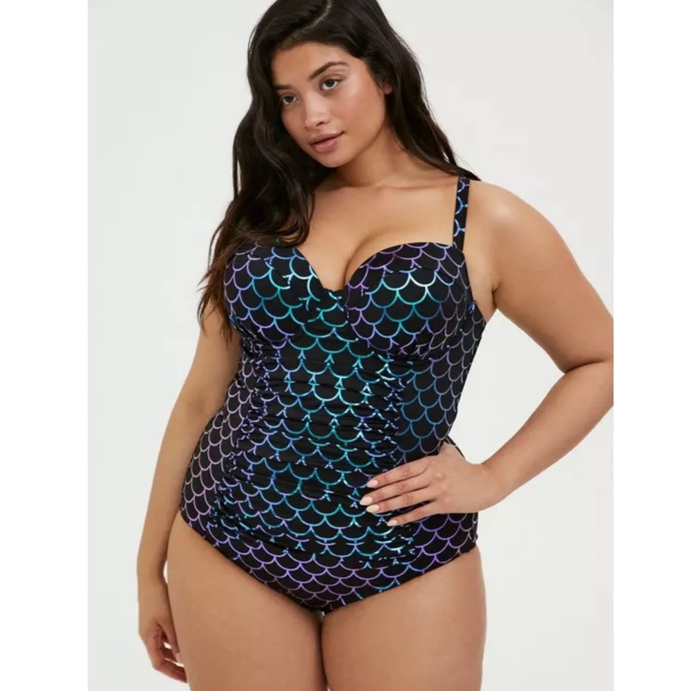 Torrid Strappy Back One Piece Swimsuit